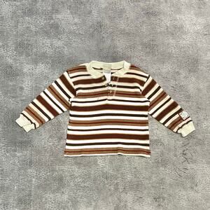 Vintage Kids Ribbed Striped Long sleeves